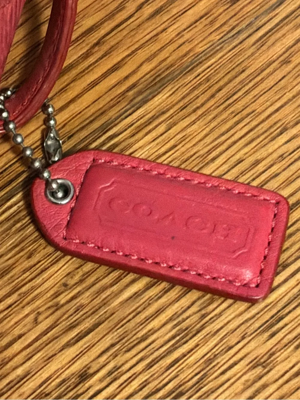 Coach Legacy Pebbled Leather Shoulder Bag